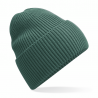 Winter hat - MOD. B384R:Marine Green, 52% polyester / 47% acrylic / 1% elastane, One Size